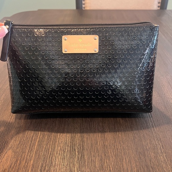 kate spade Handbags - Kate Spade Black Cosmetic Pouch